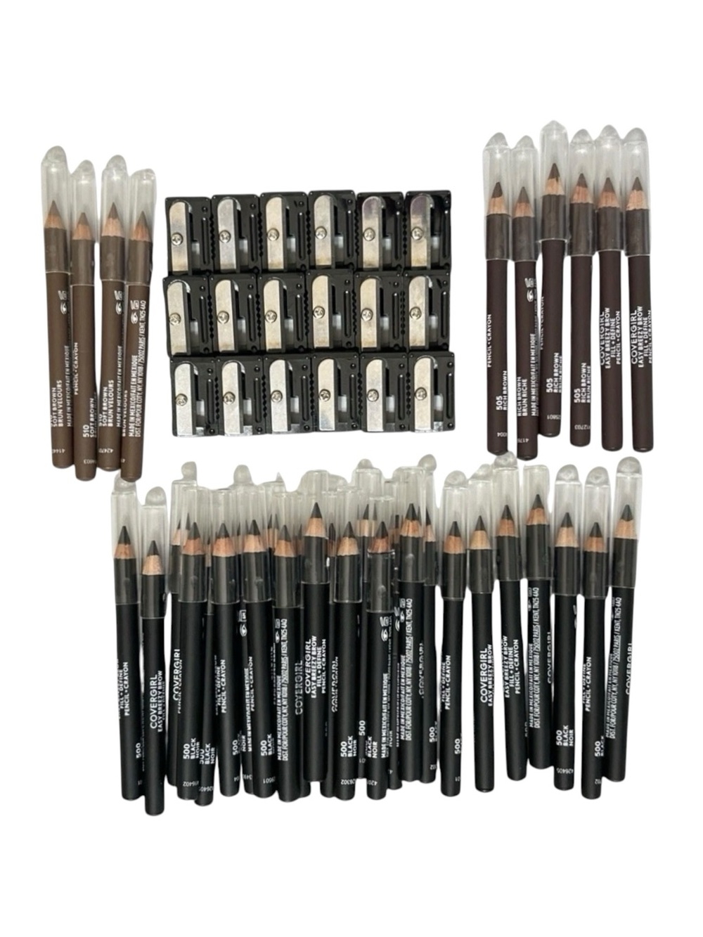 36 COVERGIRL Easy Breezy Brow Fill Define Pencils Eyebrow Crayon Black Brown